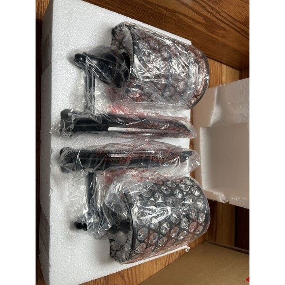 Doraimi Lighting Crystal Wall Sconce Blk Modern Finish Concise Style Wall Light - Picture 1 of 8